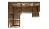 Picture of Medici Chestnut 4-Piece Right Chaise Sectional