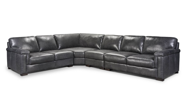 Picture of Medici Gray 4-Piece Corner Sectional