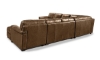 Picture of Medici Chestnut 5-Piece Right Chaise Sectional