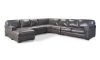 Picture of Medici Gray 5-Piece Left Chaise Sectional