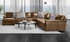 Picture of Medici Chestnut 5-Piece Left Chaise Sectional
