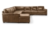 Picture of Medici Chestnut 5-Piece Left Chaise Sectional