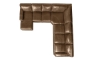 Picture of Medici Chestnut 5-Piece Left Chaise Sectional