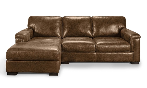 Picture of Medici Chestnut 2-Piece Left Chaise Sectional