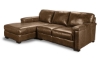 Picture of Medici Chestnut 2-Piece Left Chaise Sectional
