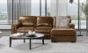 Picture of Medici Chestnut 2-Piece Right Chaise Sectional