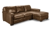 Picture of Medici Chestnut 2-Piece Right Chaise Sectional