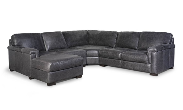 Picture of Medici Gray 4-Piece Left Chaise Sectional