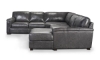 Picture of Medici Gray 4-Piece Right Chaise Sectional