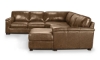 Picture of Medici Chestnut 4-Piece Right Chaise Sectional
