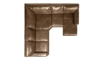 Picture of Medici Chestnut 4-Piece Right Chaise Sectional