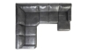 Picture of Medici Gray 4-Piece Right Chaise Sectional