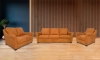 Picture of San Marco Camel Leather Loveseat