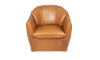 Picture of Rocky Mountain Leather Taos Butterscotch Swivel Chair