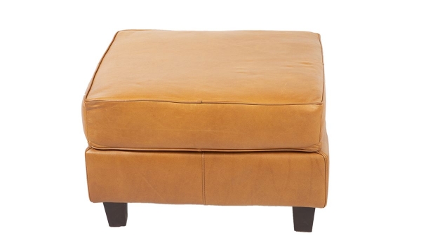 Picture of Rocky Mountain Leather Taos Butterscotch Cocktail Ottoman