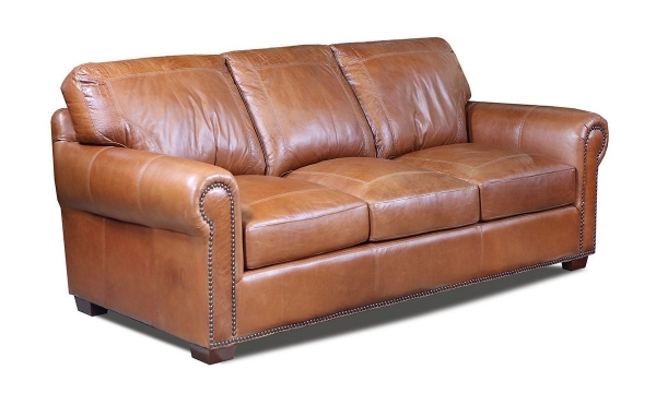 Picture of Rocky Mountain Leather Ketchum Saddle Sofa
