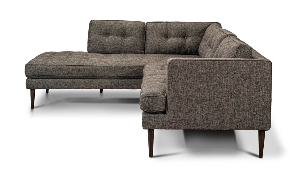 Picture of Sunset Brown Left Facing Chaise Sectional