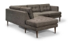 Picture of Sunset Brown Left Facing Chaise Sectional