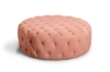 Picture of Melrose Blush Tufted Ottoman