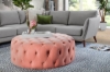 Picture of Melrose Blush Tufted Ottoman