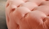 Picture of Melrose Blush Tufted Ottoman