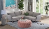 Picture of Melrose Blush Tufted Ottoman