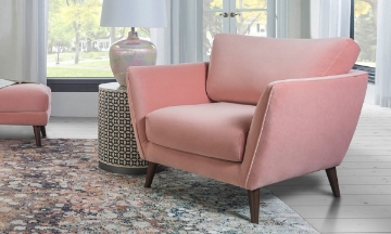 Picture of Melrose Blush Armchair