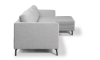 Picture of Fairfax Gray Right Facing Chaise Sleeper Sectional
