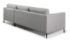 Picture of Fairfax Gray Right Facing Chaise Sleeper Sectional