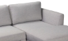 Picture of Fairfax Gray Right Facing Chaise Sleeper Sectional