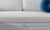 Picture of Fairfax Gray Right Facing Chaise Sleeper Sectional