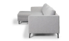 Picture of Fairfax Gray Left Facing Chaise Sleeper Sectional
