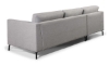 Picture of Fairfax Gray Left Facing Chaise Sleeper Sectional
