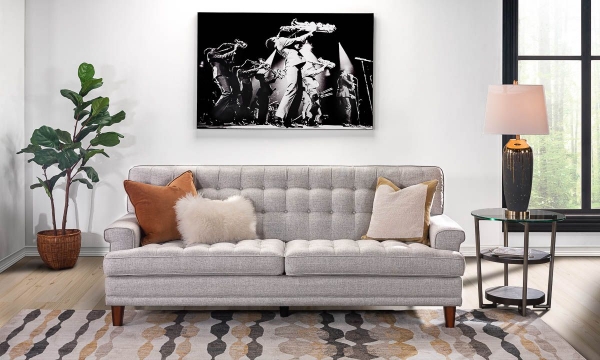 Picture of Carmen Taupe Sofa