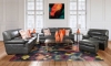 Picture of Kipling Gray Leather Armchair