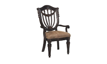 Picture of Carnegie Manor Wood Shield Arm Chair