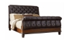 Picture of Carnegie Manor Tufted Upholstered King Sleigh Bedroom Set