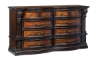 Picture of Carnegie Manor Tufted Upholstered King Sleigh Bedroom Set