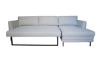 Picture of Fairfax Grey Chaise Sleeper Sectionals