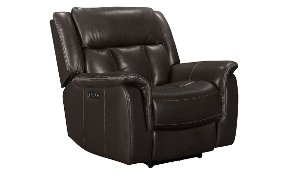 Picture of Prodigy Brown Leather Power Recliner