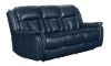 Picture of Prodigy Blue Leather Power Reclining Sofa