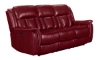 Picture of Prodigy Red Leather Power Reclining Sofa