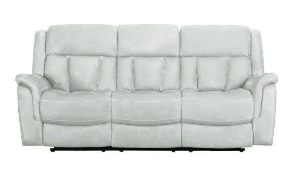 Picture of Prodigy Cream Leather Power Reclining Sofa
