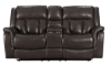 Picture of Prodigy Brown Leather Power Reclining Loveseat