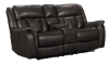 Picture of Prodigy Brown Leather Power Reclining Loveseat