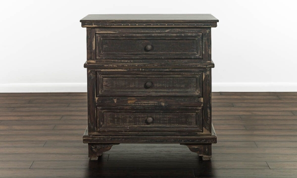 Picture of Post & Beam Charleston Almond 3-Drawer Nightstand