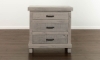 Picture of Post & Beam Industrial Smoke Gray 3-Drawer Nightstand