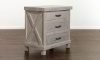 Picture of Post & Beam Industrial Smoke Gray 3-Drawer Nightstand