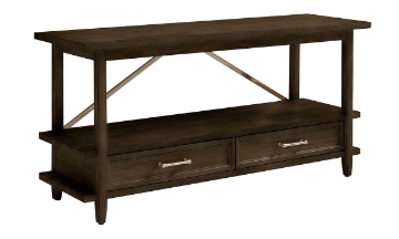 Picture of Stone & Leigh Chelsea Square Raisin Low Bookcase