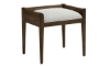 Picture of Stone & Leigh Chelsea Square Raisin Partners Desk with Stool